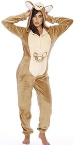 Just Love 6307-XXL Adult Onesie/Pajamas,Kangaroo,XX-Large