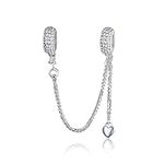 ARTCHARM Heart Safety Chain Charm 9