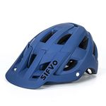 Bike Helmet Men and Women, SIFVO Bike Helmet Adult Bicycle Helmet with Visor Mountain Bike Helmet, Adult Bike Helmet Road Bike Helmet Lightweight & Breathable 【M/L】