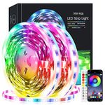 ZXMEAN Led Lights 100ft/30M,Ultra Long Music Sync Smart RGB LED Strip Lights with Bluetooth APP Control 44 Keys Remote, Color Changing Led Lights Strip for Bedroom Christmas Party Home Decoration