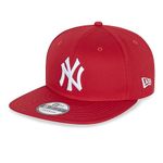 New Era New York Yankees MLB Essentials Scarlet 9Fifty Snapback Cap - M - L