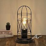 Industrial Table Lamp, Small Touch 
