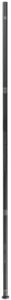 Warrior Burn XP2 Carbon Lacrosse Shaft - Defense-Black