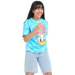 BONKIDS Girl's Regular Fit T-Shirt (BON9482_Sea Green