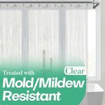 Mrs Awesome Clear Shower Curtain Li