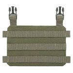 Molle Placard Hoop and Loop Front Flap Hanging Panel for Tactical Chest Rig Huntting Vest Plate Carriers