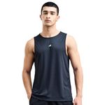 Boldfit Men's Regular Fit Vest (BFTBM1002SVestBlackM_Black M)