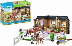 Playmobil 71238 Country Riding Stable, pony Farm, Horse Toys, Fun Imaginative Role-Play, Playset Suitable for Children Ages 4+