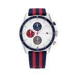 Tommy Hilfiger White Dial Quartz Analog Watch for Men-NETH1792035