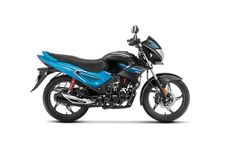 Hero Glamour 125 (Drum) Bike Techno Blue Matt Black Booking for Ex-Showroom Price