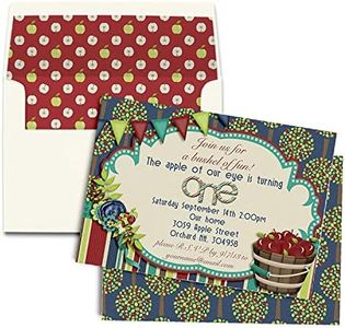 Apple of My Eye Birthday Party Invitation