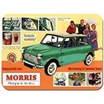 Morris Mini Minor Car Ad Mouse Mat. Classic Car Mouse pad. Classic Brochure