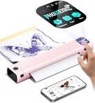 Phomemo M08F Plus Tattoo Stencil Printer with Touchscreen, Bluetooth Tattoo Printer Machine with 10pcs Transfer Paper, Compatible with Phone, Tablet, PC, Tattoo Supplies for Professionals, Pink