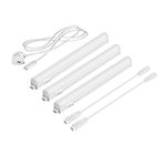 Parlat LED Under-Cabinet luminaires Rigel, Each 31.3cm, 40cm Cable, Each 445lm, White, Set of 3, BS