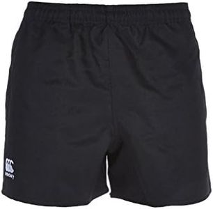 Canterbury Men's Professional Polyester Short, Black, L