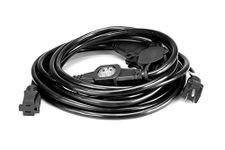 Hosa Power Distribution Cord, 6 x NEMA 5-15R to NEMA 5-15P, 14 AWG x 3 OFC, 30 ft