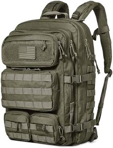 Falko Tactical Backpack for Men and Women 50L Backpack 2.4x Stronger Large Military Molle Rucksack, Bugout Backpack Outdoors