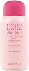 Coco & Eve Repairing & Restoring Shampoo for Damaged, Color Treated Hair - With Biomimetic Ceramides, Vitamin B5 to Repair Breakage, Split Ends, Strengthen and Hydrate. For All Hair Types (280ml)