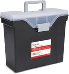 Staples Slim Portable File Tote, Le