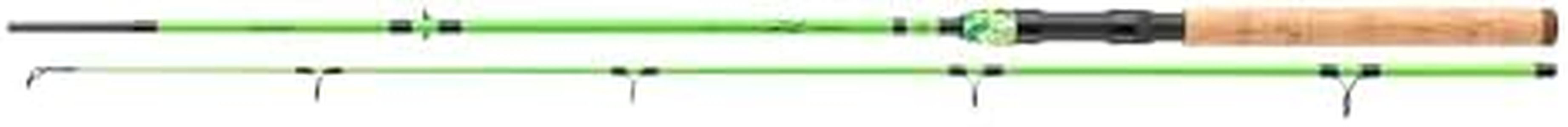 DAIWA Ninja X Kids 602M, 1,80m, 20-60g, 2 Brins, Canne à Pêche Spinning, Vert, 11208-180