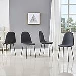IDS Grey Dining Chair Set of 4, Mid