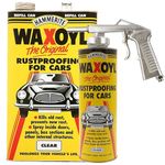 Hammerite 6litre Clear WaxOyl Kit with Schutz Applicator Rust Proof Prevention Covering Refill all-round rustproofing treatment. Its unique formula solves the problem of hidden rust once and for all.