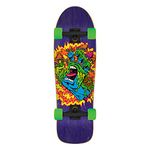 SANTA CRUZ cruzer Toxic Hand skateboard complete Purple 31.7" SCR-COM-2017