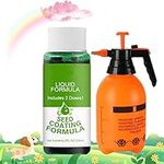 DENGWANG Greenrevive Hydroseeding Lawn Solution, Cowboy Green Grass Seed Spray, Green Grass Lawn Spray, Liquid Grass Seed Spray for Lawn, Hippie Green Grass Spray with Sprayer (1 Pack)