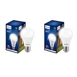 PHILIPS 22-watt LED Bulb |AceBright High Wattage LED Bulb| Base: E27 Light Bulb for Home | Crystal White, Pack of 2