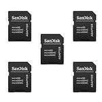 5 Pack -Sandisk MicroSD MicroSDHC t
