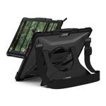 UAG Designed for Microsoft Surface Pro 11/10/9 Plasma Ice, Lightweight Rugged Protective Cover with Built-in Kickstand, Pen Holder, Hand & Shoulder Strap by URBAN ARMOR GEAR