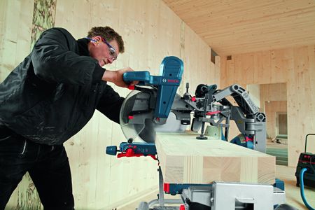 Bosch 12" Mitre Saw 240V – Sliding Compound, Precision Cutting