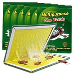 Jaydear 6 Pack Pest Sticky Pad Traps Boards, Household Sticky Pests Trap Boards, Efficient Pack Of Glue Boards for Indoor Outdoor Home Kitchen Office & Garden