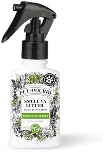 Pet-Pourri Smell Ya Litter Box Odor Freshener Spray, Purrfectly Bamboo, 3.4 Fl Oz - Bamboo (Veterinarian Recommended)