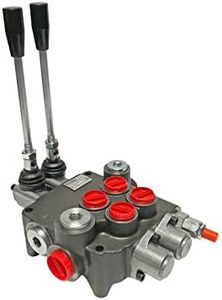 Magister Hydraulic Directional Control Valve 13 GPM with 2 Spools Monoblock 4-way tandem center