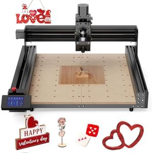 TTC450 CNC Router Machine,3-Axis Engraving All-Aluminum Milling Machine for Engraving, Cutting MDF, Acrylic, Solid Wood, Nylon, PCB, Carbon Fiberboard, Working Area 18.1 x 18.1 x 3.1In CNC Machine