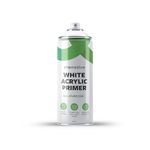 Chemsolve / Aerosol Primer 1 x 400ml / Acyrlic Paint Primer Spray/White Matt/Acrylic Primer Spray Paint/All Surfaces including Wood, Plastic, Metal/Undercoat Spray Paint