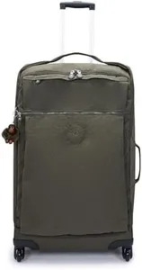 Kipling Women's Darcey Large 29-Inch Softside Checked Rolling Luggage, 360 Degree Spinning Wheels