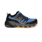 Skechers Glide-Step Trail Casual Lace Up Mens Shoe Blue - 237255-BLBK