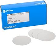 Whatman 1827-055 Glass Microfiber Binder Free Filter, 1.5 Micron, 3.7 s/100mL Flow Rate, Grade 934-AH, 5.5cm Diameter (Pack of 100)