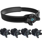 JLD VR Tracker Belt for HTC Vive System Puck - Adjustable Strap Waist and Full-Body Tracking in Virtual Reality（1x 4X Wrist Strap）, black, 47.6 in,Wrist 10.6