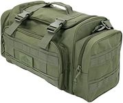 APRILBAY AB Tactical Series Duffle Bag Gym Travel Hiking & Trekking Sports Bag Hunting & Fishing Bag, Dark Green, Outdoor Duffle Bag