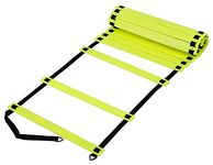 Roxan Speed Football Agility Ladder 4 Meter with 10 rungs | Track and Field Agility Ladder | Speed Running Agility Ladder | Unisex Adults Ladder | Speed School Ladder