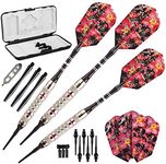 Viper Desert Rose Soft Tip Darts with Storage/Travel Case, 16 Grams