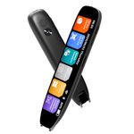 Translation Pen,OCR Scan Reading Pen with Text Extract and Text to Speech, Wireless Translator Pen for Dyslexia, Supports 142 Languages, Ideal for Study, Travel, Business, and Language Learning