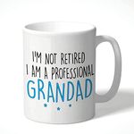 Professional Grandad, Gifting Ideas for him, Sentimental Presents for Grandfather Grandpa Mugs, Gifts for Men Birthday Christmas from Grandchildren CMUG178