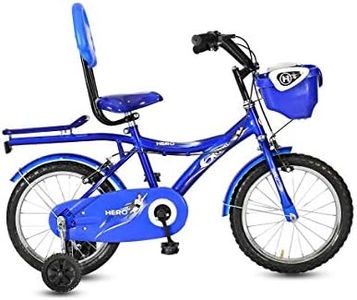 Amazing Bikes Kids' Hero Blaze-Hr EVA Single Speed 16T Bike (Blue , Age 4 to 7 Years)