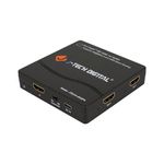 HDMI Splitter 4K 60Hz 1X4 Multi-Resolution Output (MRO) by J-Tech Digital HDMI 2.0 Splitter Supports downscale HDR HDR10 / Dolby Vision 4K@60Hz 4:4:4 HDCP2.3 2.2 (JTECH-4KSP4)