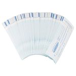 Fafeicy Sterilization Pouch, 200pcs Blue Bag Suitable for Steam and ETO Sterilization PVC Material, Self-Sealing, Wide Use