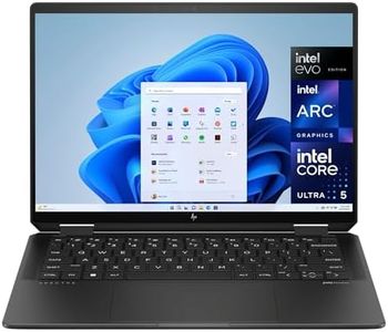 HP Spectre x360 14-eu0000sl Convertibile, Intel Core Ultra 5-125H, Intel Evo Edition, RAM 16GB, SSD 1 TB, Intel Arc, Display 13,5" Touch OLED 2.8K, Webcam 9 MP, Lettore Impronte, Windows 11, Nero